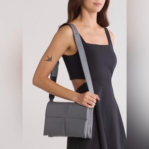 NWT All Saints Vittoria Quilted Leather Shoulder Bag